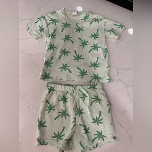 H & M 2t boys Pam tree set